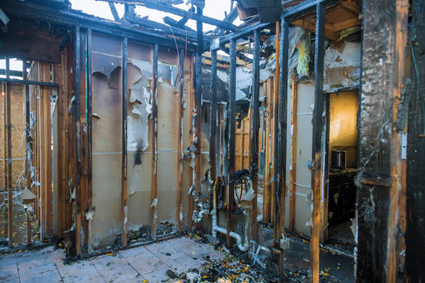 Professional Fire Damage Removal technician working in Brandon, MS